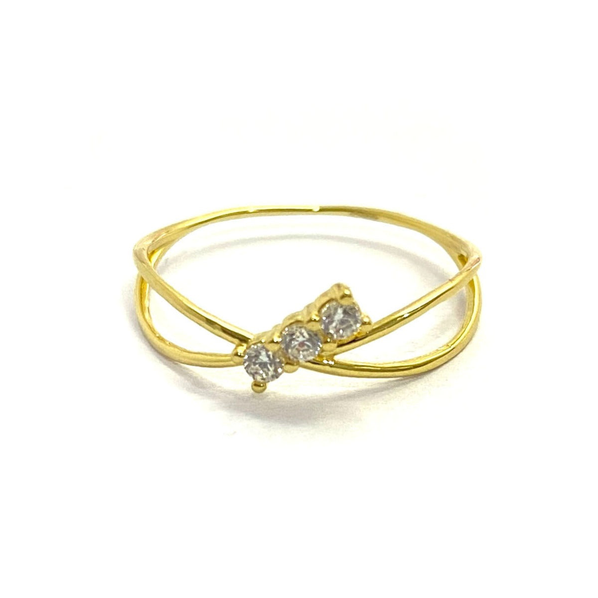 18K Pure Gold Elegant Design Ring