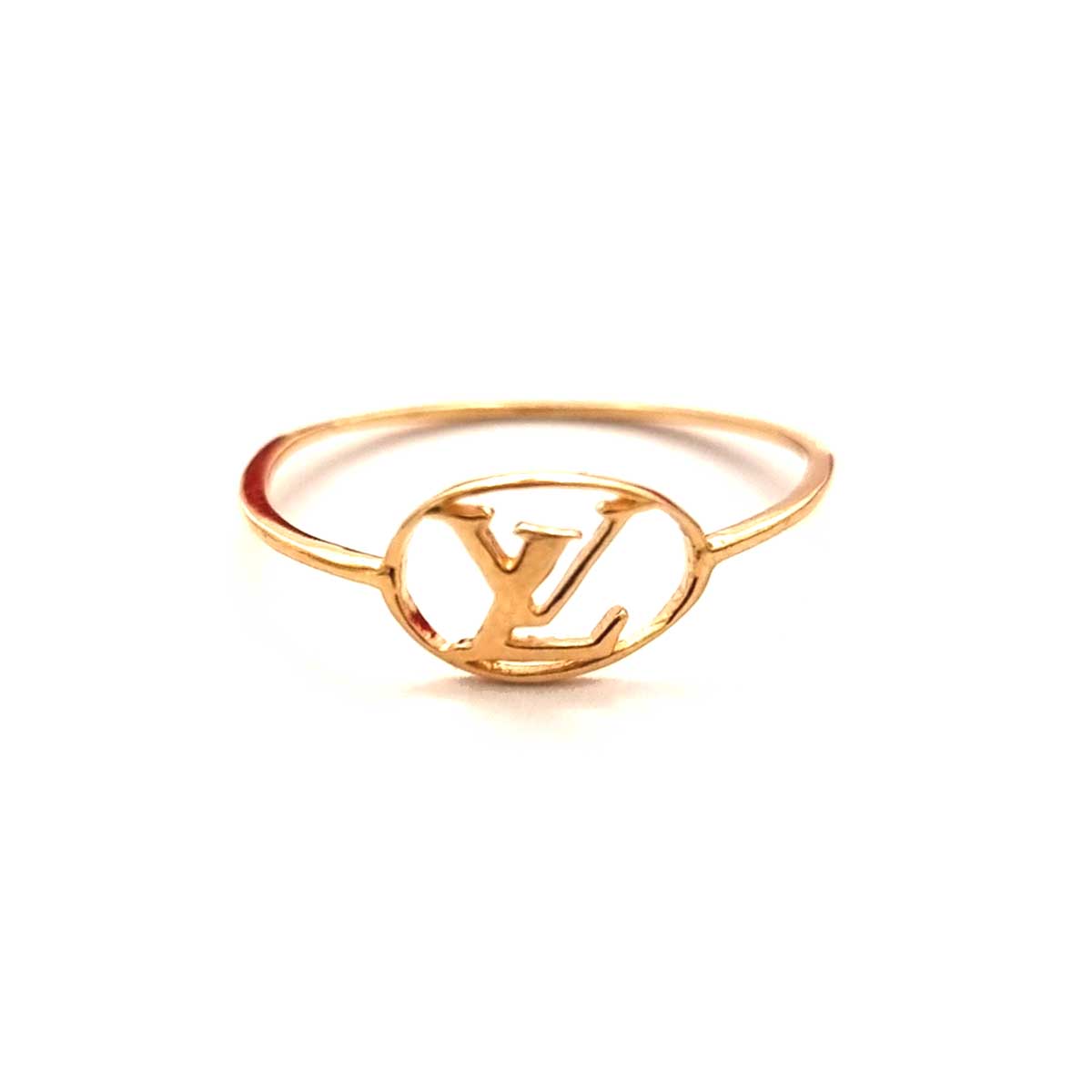 18K Pure Gold Elegant Ring