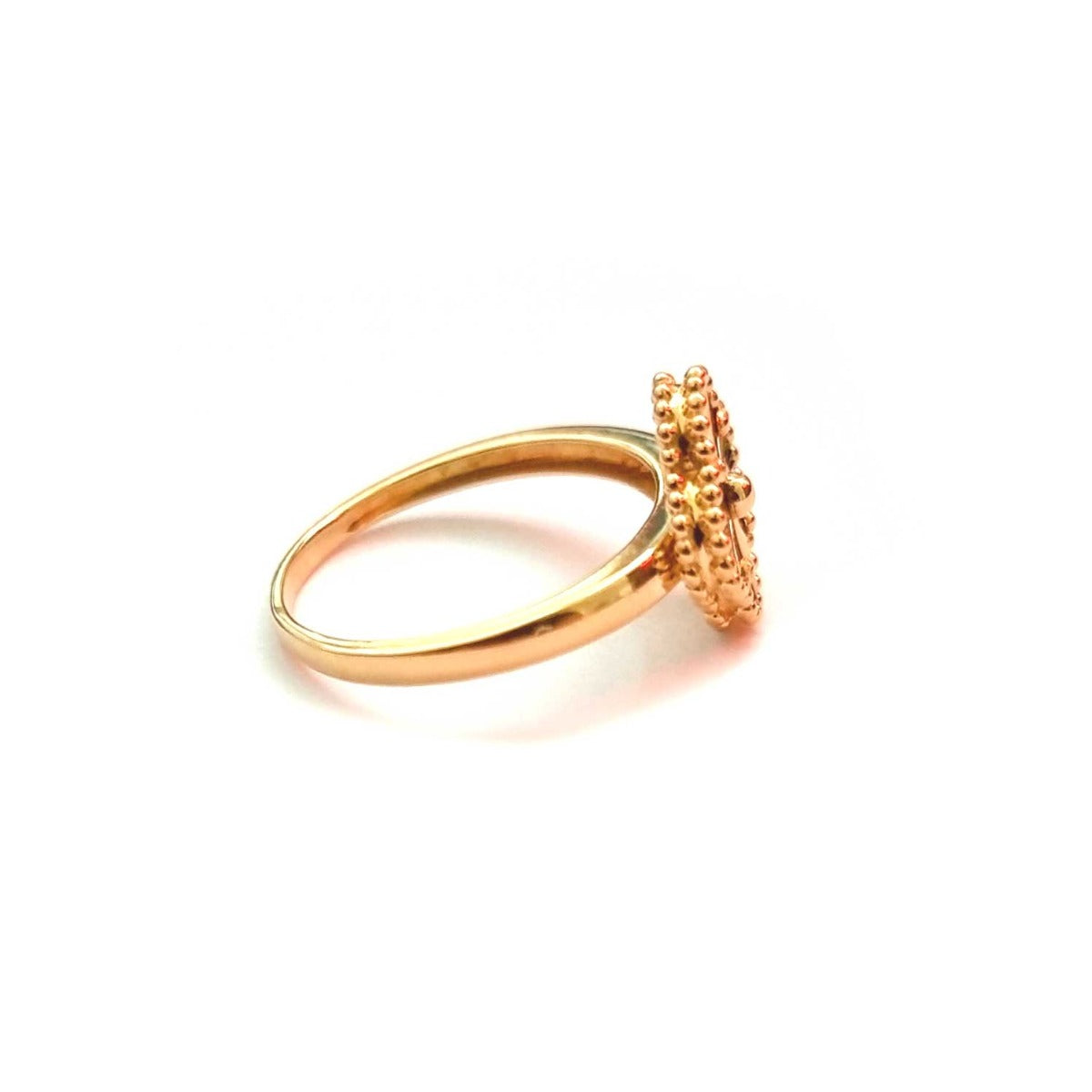 18K Pure Gold Elegant Ring