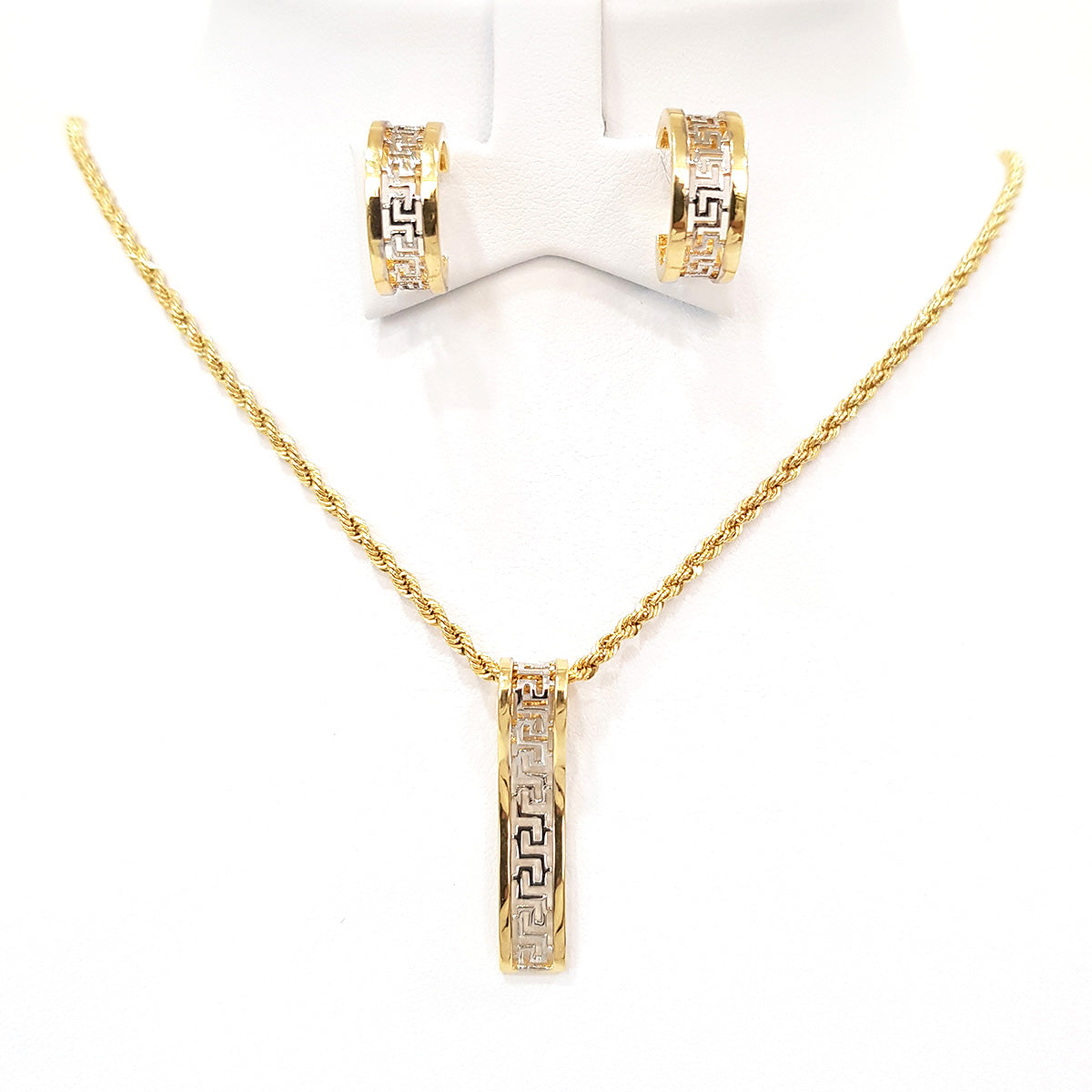 18K Pure Gold Elegant Set