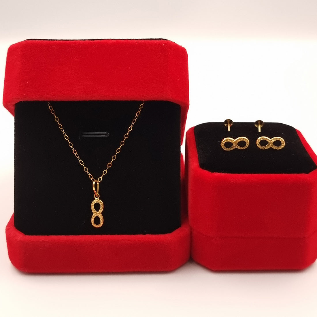 Infinity Screw Kit 18K Pure Gold Infinity Screw Jewelry Set | Gold Jewelry Set | 18K Gold ...